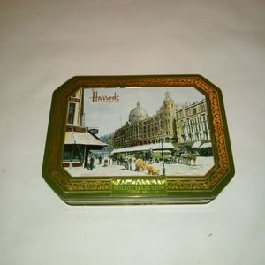 Vintage Harrods of London tin.